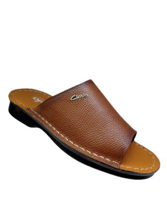 دمپایی چرم مردانه